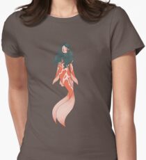 Camiseta entallada Sirena koi