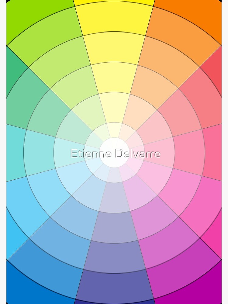 « Cercle chromatique universel » par etiennedelvarre