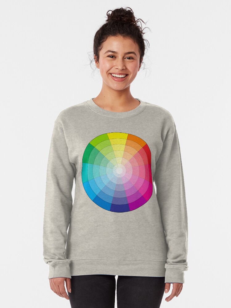 Sweatshirt épais ''Cercle chromatique universel' : autre vue