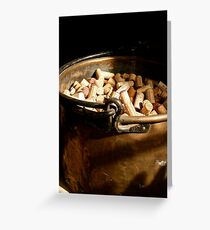 Corks Greeting Card
