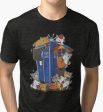 Kitten Who Tri-blend T-Shirt