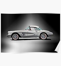 Chevrolet Corvette 'Studio One' von 1959 Poster