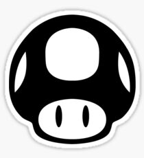Mario Mushroom Sticker