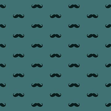 Artwork thumbnail, Mustache Pattern by MrLocoMotif