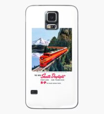 Funda/vinilo para Samsung Galaxy Póster vintage Shasta Daylight Portland San Francisco