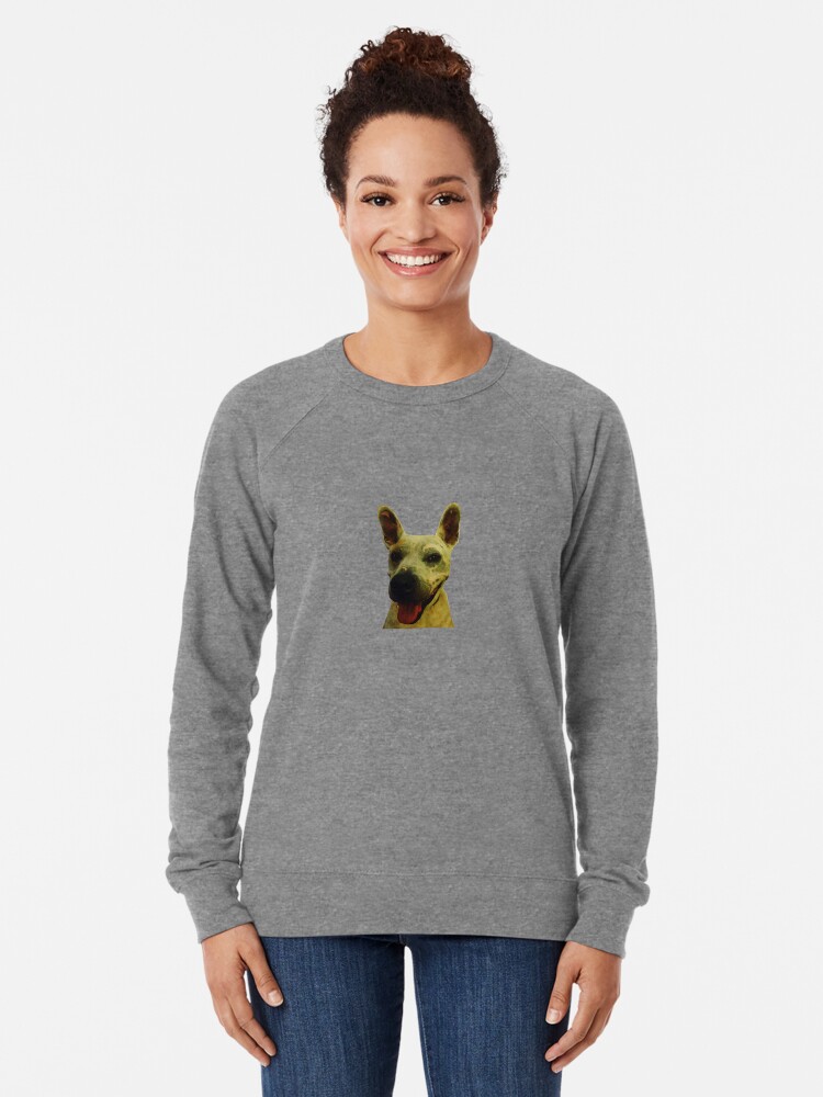Alternate view of Smiling Jeff Lightweight Sweatshirt