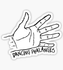 Dancing Phalanges Sticker