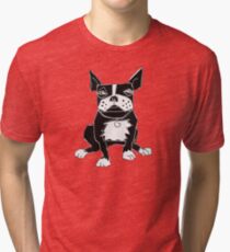 Boston terrier Tri-blend T-Shirt