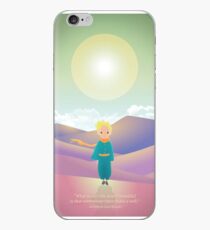 Little Prince in the desert iPhone Case