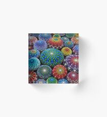 Juwel Drop Mandala Stone Collection # 1 Acrylblock