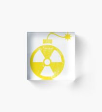Atombombe Acrylblock