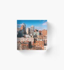 Bloque acrílico NYC Rooftops