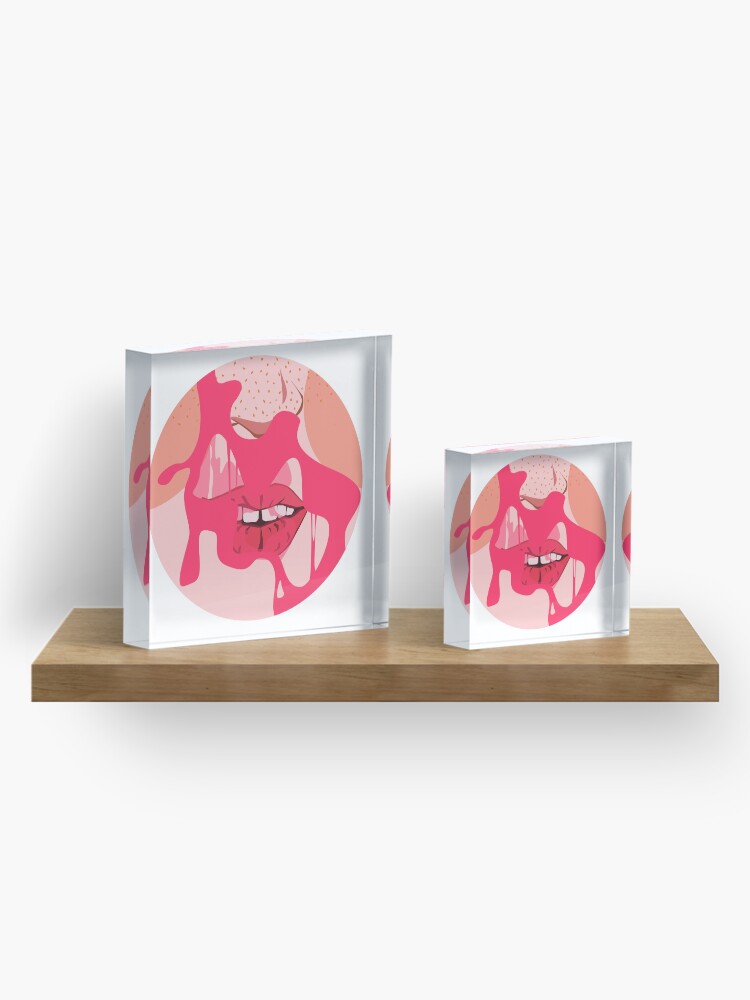 Alternate view of Bubblegum Pop Acrylic Block