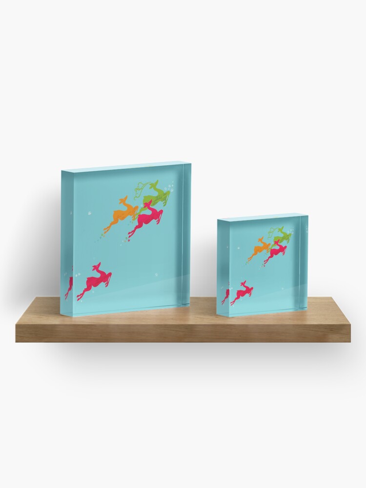 Alternate view of Winer Deer Acrylic Block