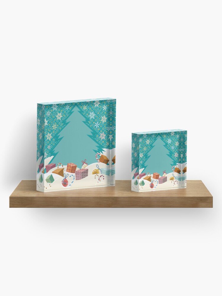 Alternate view of Christmas Eve Acrylic Block
