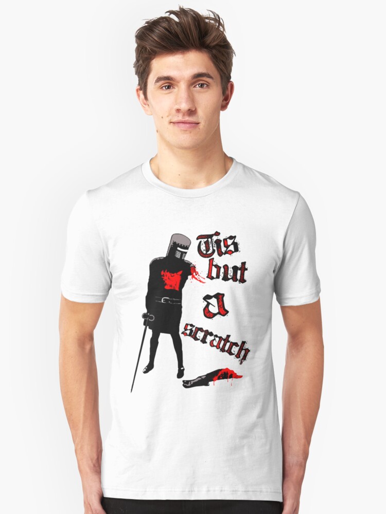 monty python tis but a scratch t shirt