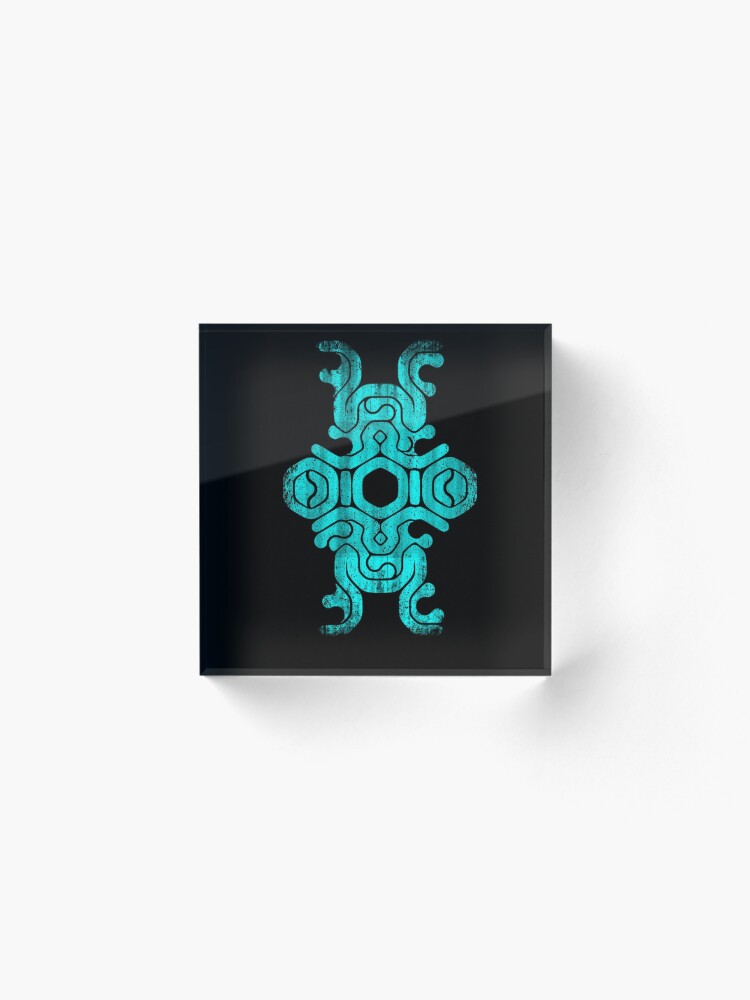 Alternate view of Shadow of the Colossus "Sigil Mark" Colossus weak point Acrylic Block