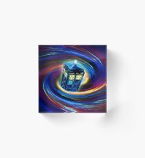 Zeit Vortex Acrylblock