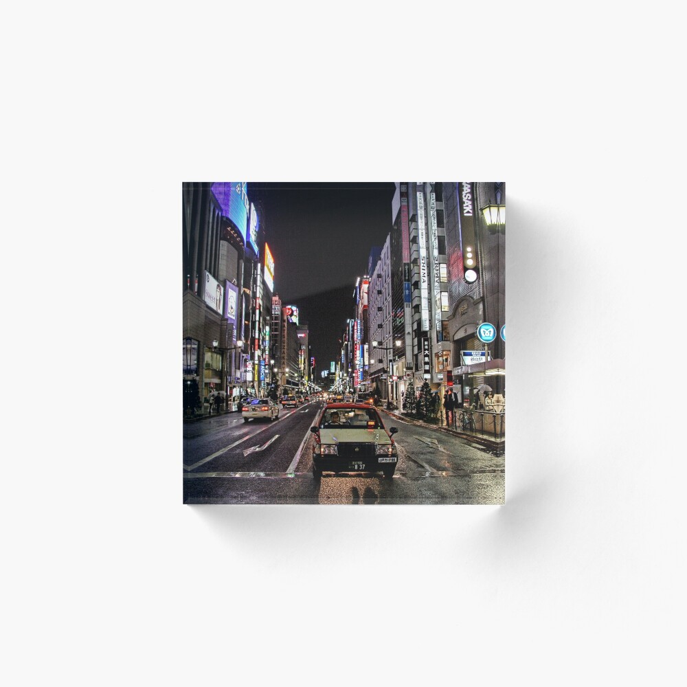 Lost in the City Acrylic Block