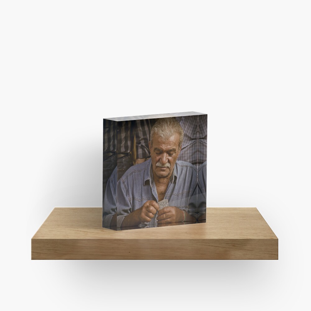 Una briscola fra amici Acrylic Block