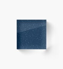 Sternenhimmel Acrylblock