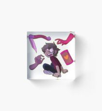 Cooper Collage Acrylic Block