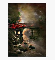 Bridge in Japan Photographic Print