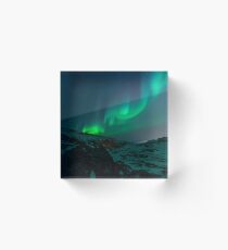 Nordlichter Acrylblock