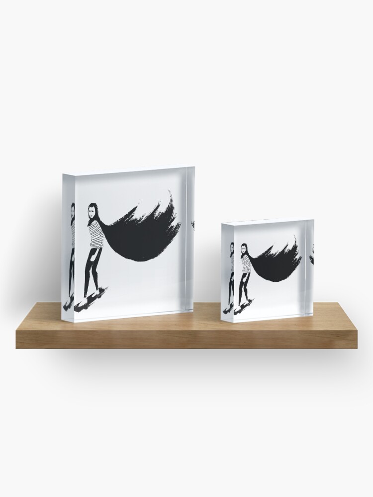 Alternate view of A Girl Walks Home Alone At Night Acrylic Block