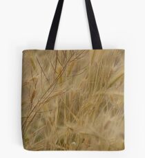 Windblown Cattails Tote Bag