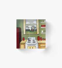 Domesticity Acrylic Block