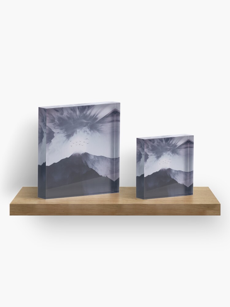 Alternate view of Peak Acrylic Block
