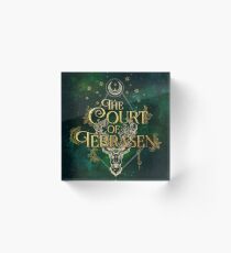 The Court of Terrasen Acrylic Block