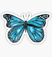 Blue Morpho Butterfly Sticker