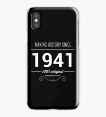 Making historia since 1941 iPhone Case
