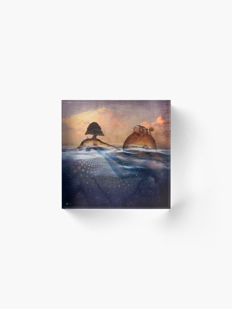 Alternate view of Release Me Acrylic Block
