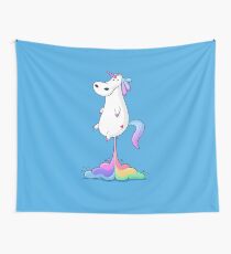 Einhorn Furz Wandbehang
