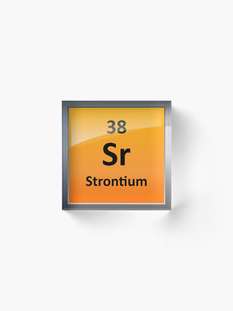 sr element on periodic table