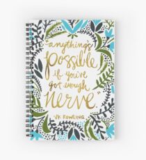 Anything's Possible Spiral Notebook