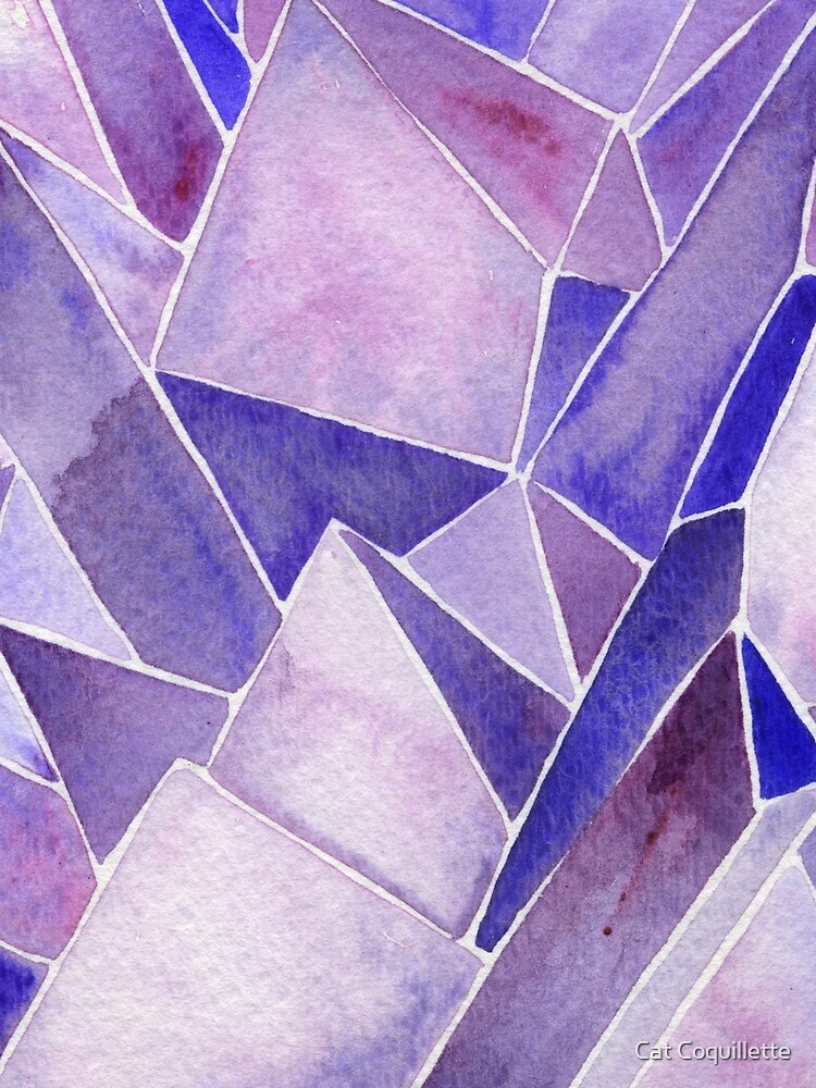Watercolor Amethyst by catcoq