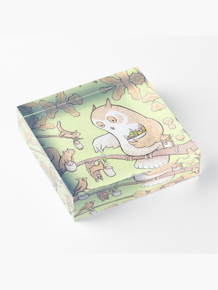 Alternate view of Trick Or Treat Acrylic Block