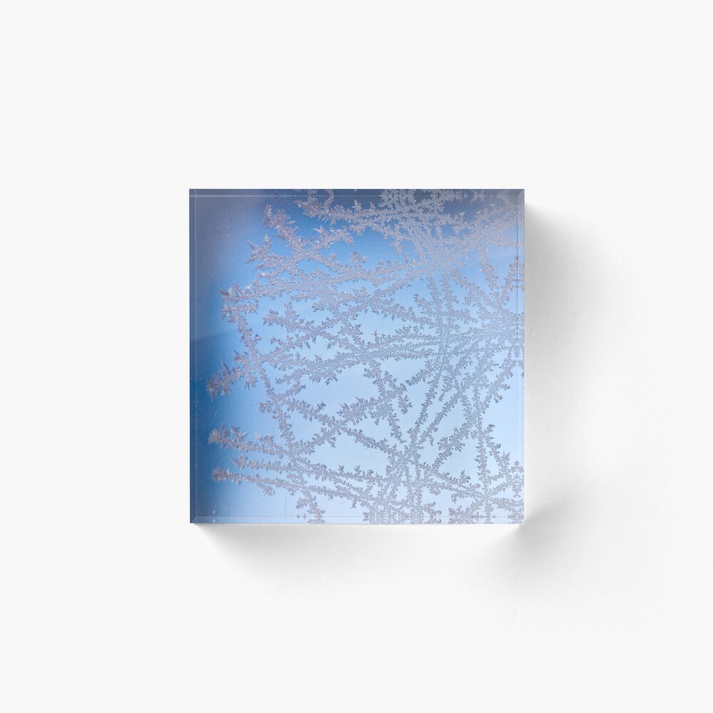 Frosted Glass Acrylic Block