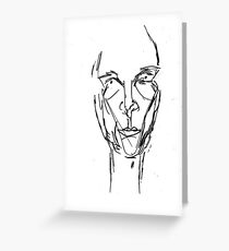Old Stick Greeting Card