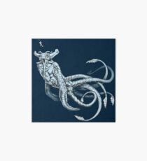 Sea Emperor Transparent Art Board Print