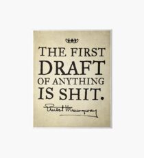 First Drafts Galeriedruck