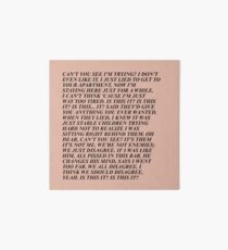 Ist das es x Jenny Holzer Galeriedruck