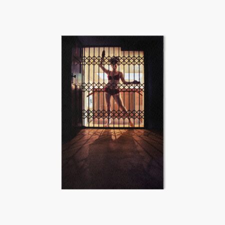 ...I like to rattle the cage... Art Board Print