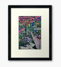 Leura Mall, Autumn Framed Print