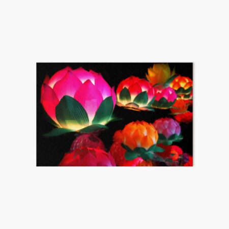 Lantern Festival Art Board Print