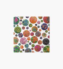 Petri Dish Polka Dot Art Board Print